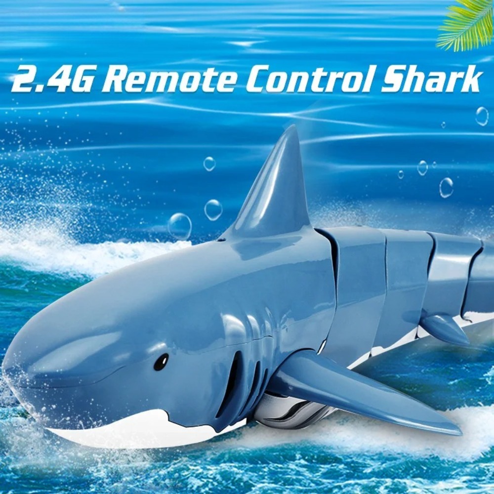 Electric Gadget - Brinquedo Novo: Barco Tubarão Elétrico Realista