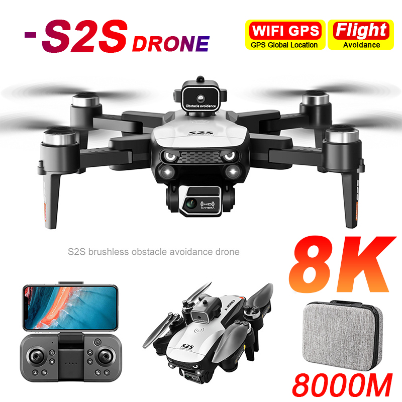 Electronics New Gadgets - Novo drone s2s 8k profissional hd