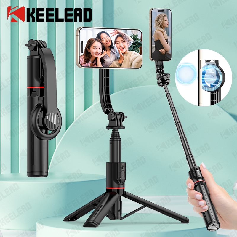 Auto Tracking Tripod - Keadelad bastão de selfie magnético com