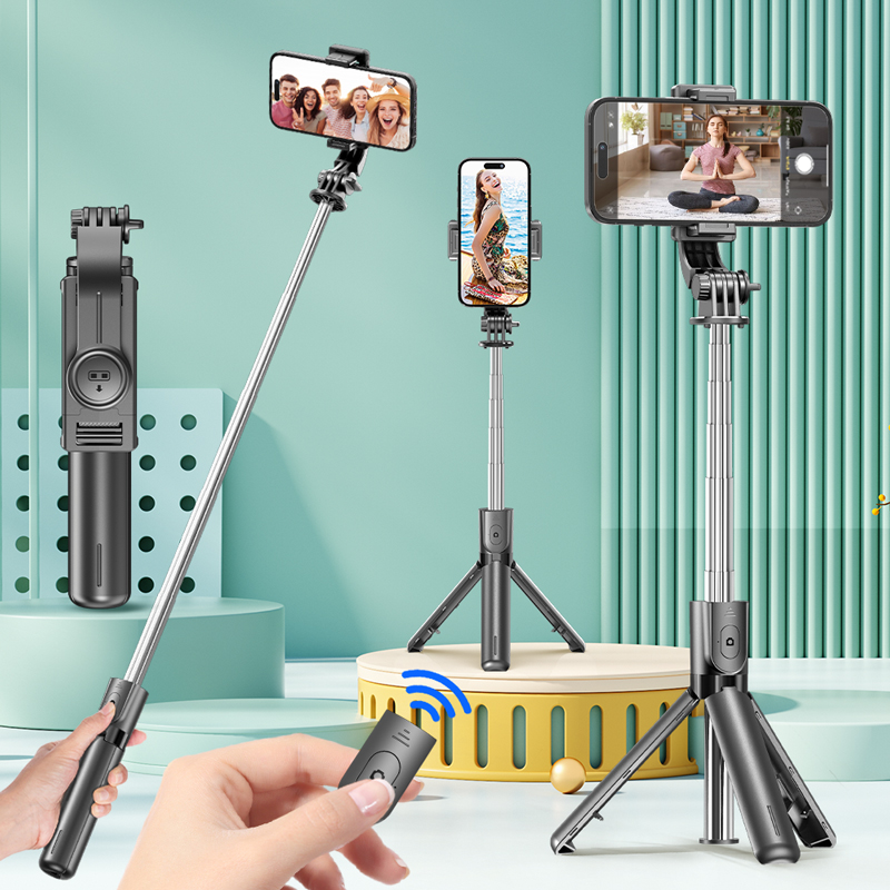 Tripé selfie stick com control - Auto Tracking Tripod avaliação e preço