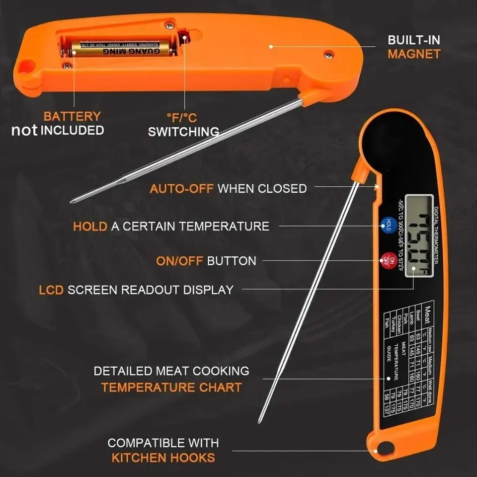 Termômetro Digital de Cozinha  - Gadgets For Electronics avaliação e preço