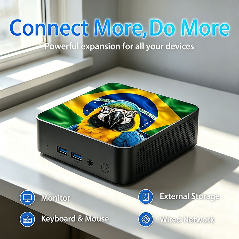 Mini PC Pro 2026 com Bandeira  - Mini Pc Windows avaliação e preço