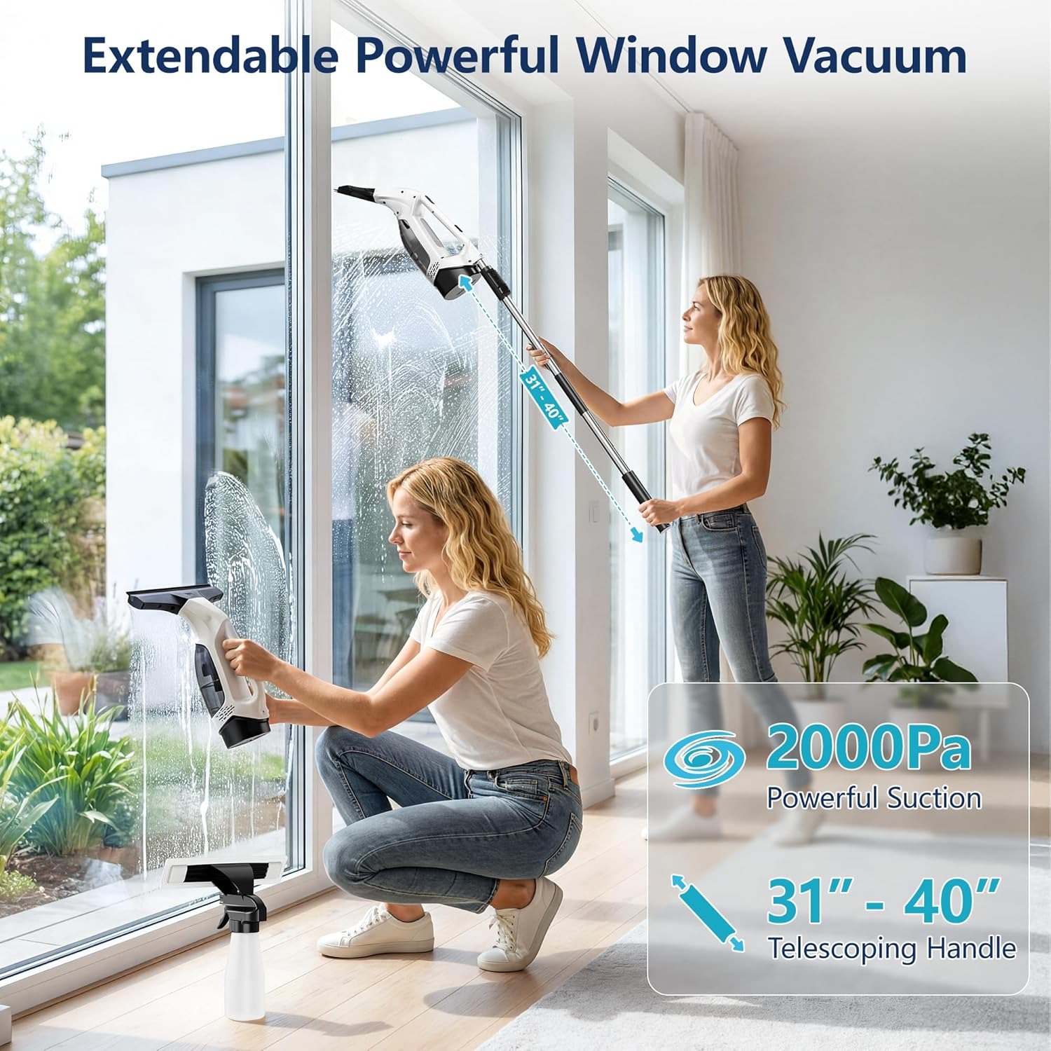 Aspirador de Janela Portátil 2 - Electric Gadget avaliação e preço