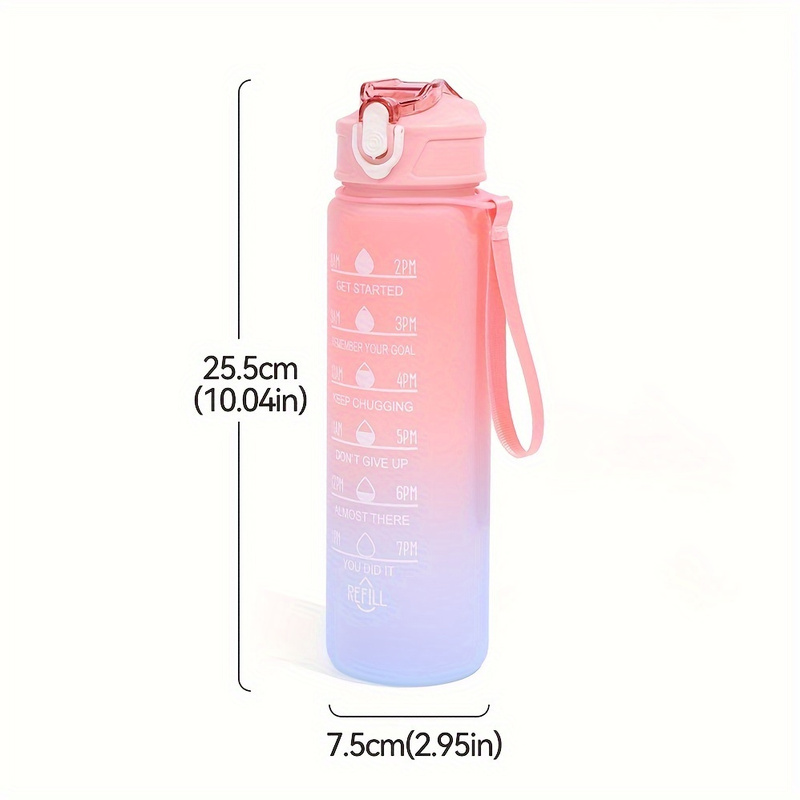 Garrafa de Água Esportiva de 7 - Smart Water Bottle Tracker avaliação e preço