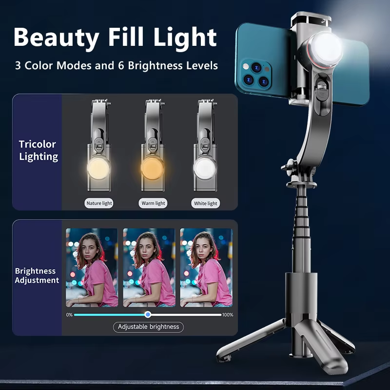 Bastão de Selfie Tripé Gimbal  - Auto Tracking Tripod avaliação e preço